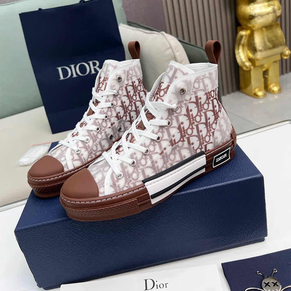 DIOR B23 High-Top Sneakers Dior Oblique