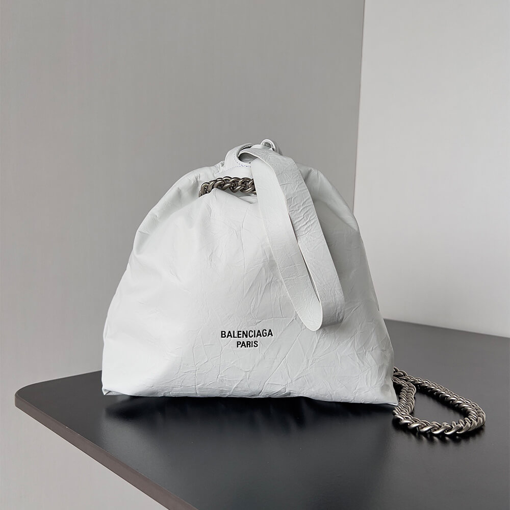 Balenciaga Women s Crush Tote Bag Small(HIGH-END GRADE)