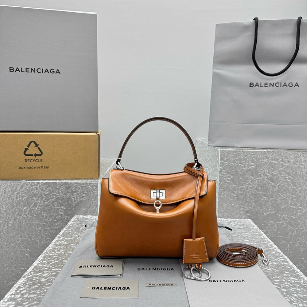 Balenciaga Women s Rodeo Handbag Mini(HIGH-END GRADE)